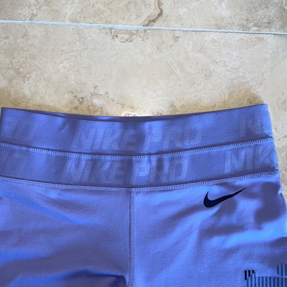 NIKE Pro LiLac JUST Do IT Leggings - Picture 4 of 10